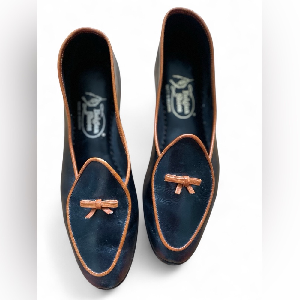 Black and Tan Belgian Shoes